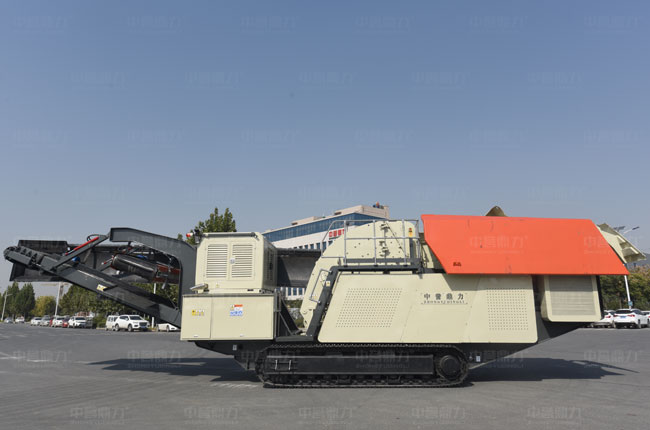 小型移動打砂機主視圖