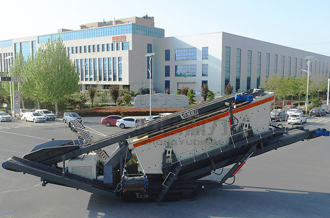 移動式篩分設備圖片