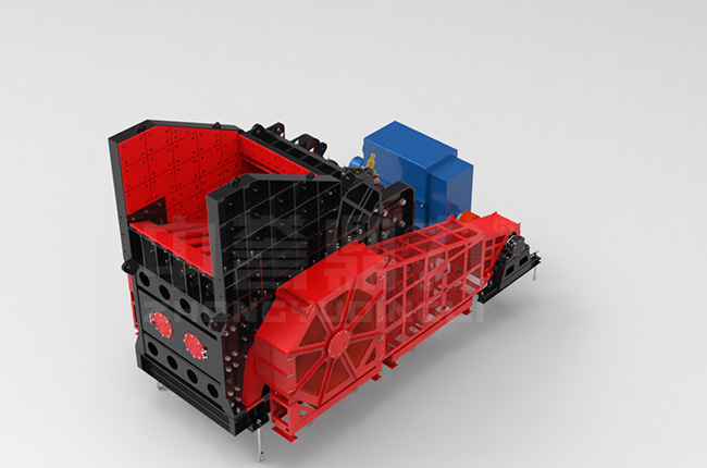 粗碎臥式旋回破碎機(jī)圖片
