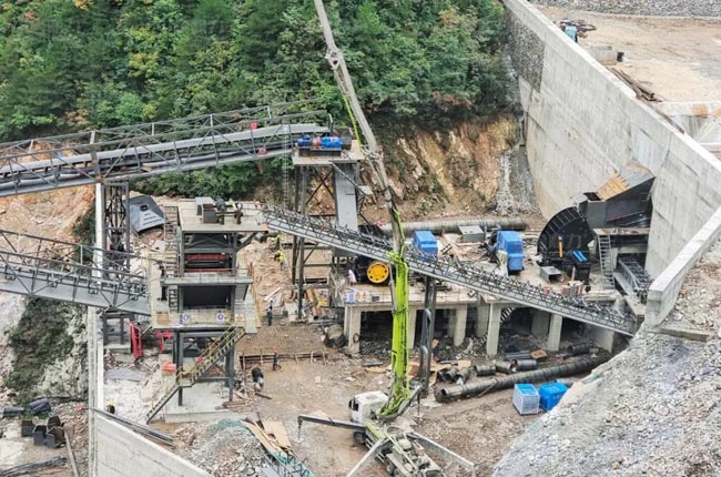 商洛市時產(chǎn)2000噸碎石生產(chǎn)線