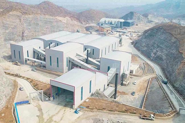 盛奇達建材年產300萬噸白云巖砂石骨料項目