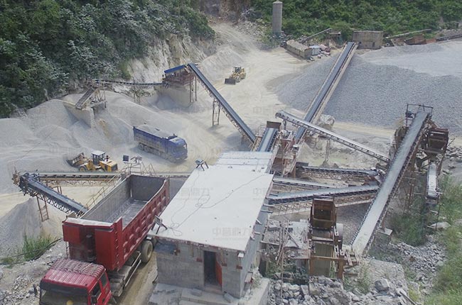 廣西順晟建材時產600噸機制砂生產線