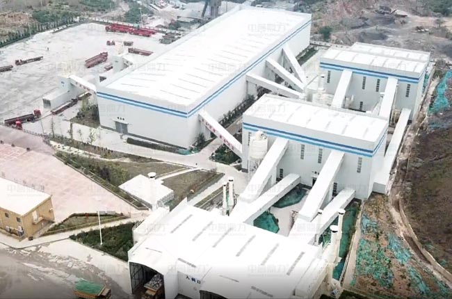 恒源礦業時產1500噸環保型石料廠生產線