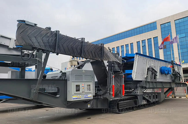 移動(dòng)篩分站