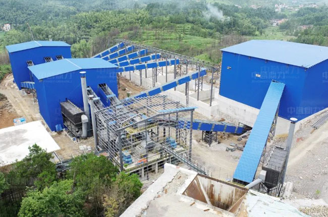 湖南婁底時產(chǎn)1000噸碎石生產(chǎn)線