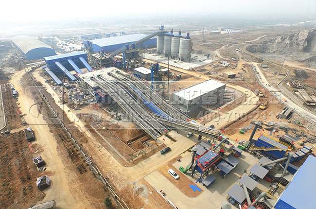 石料生產線現場 石料生產線現場