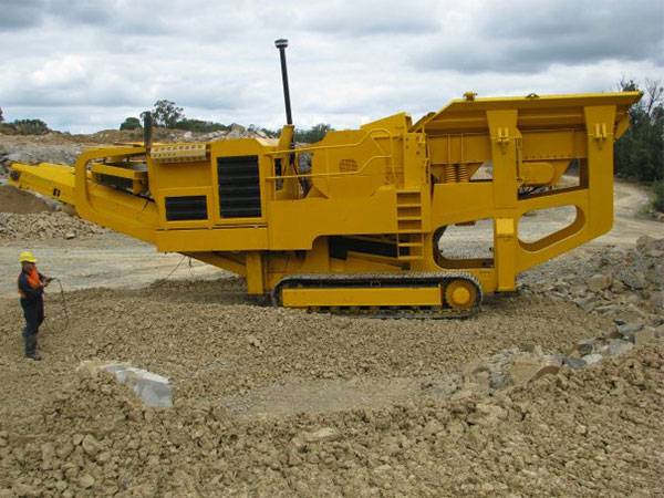 移動式破碎站應用 移動式破碎站應用