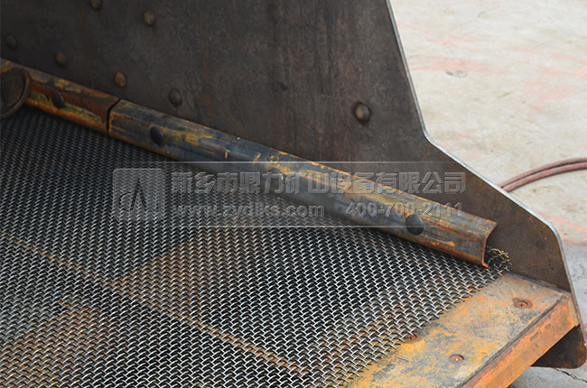 振動篩篩面固定