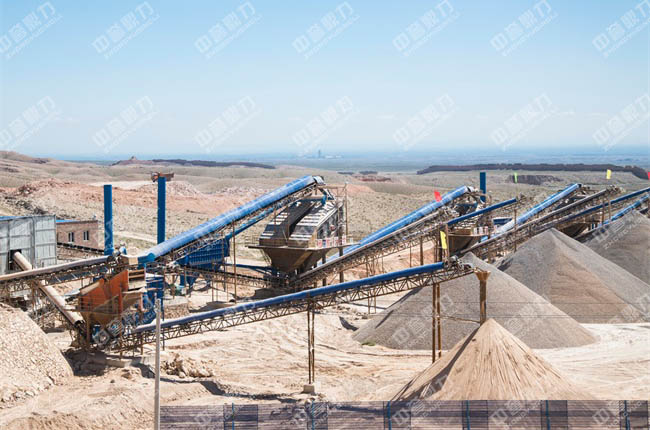 花崗巖破碎生產線 花崗巖破碎生產線