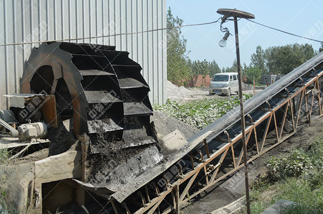 洗砂機客戶現場 洗砂機客戶現場