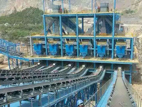 湖南時(shí)產(chǎn)2000-2500噸石料生產(chǎn)線(xiàn)