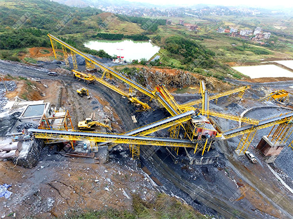 湖南省衡陽(yáng)市耒陽(yáng)市泰安建材時(shí)產(chǎn)500噸破碎制砂生產(chǎn)線(xiàn)