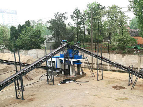 環保型河卵石制砂機