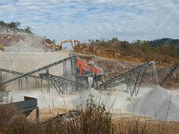 200噸石灰石生產線