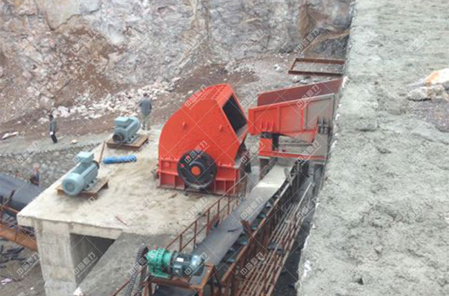 貴州惠水滿告時產1000噸砂石生產線案例展示