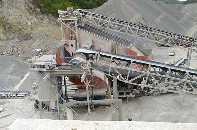寧夏固原時產800噸石料生產線展示圖4