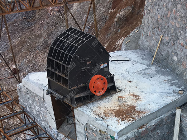 石灰巖錘式打砂機