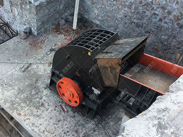 石灰巖錘式打砂機