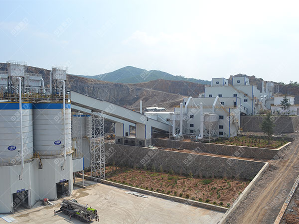 河南登封嵩基(集團)日產2萬噸采石場