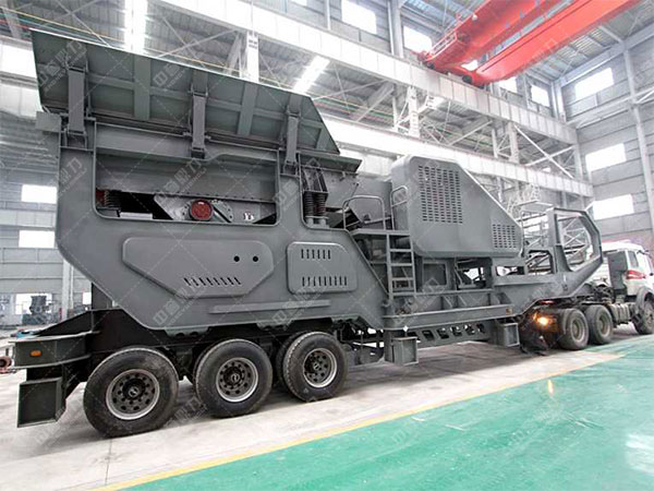 輪胎式移動破碎站