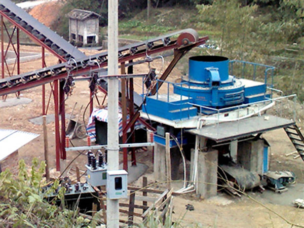 環保型河卵石制砂機