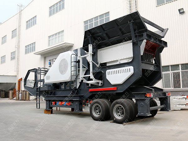 輪胎式移動破碎站