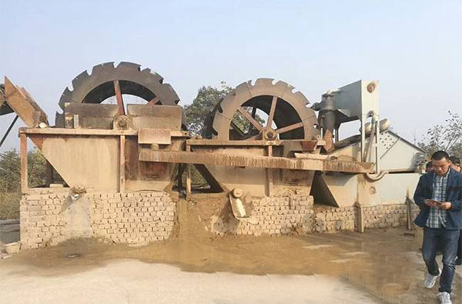水輪洗沙機 水輪洗沙機