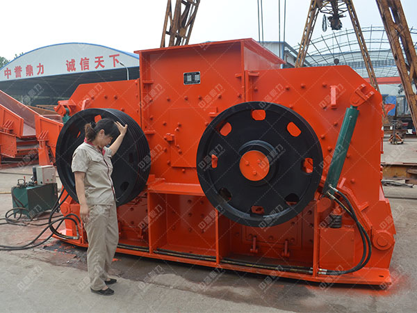 二手鵝卵石雙轉子制砂機