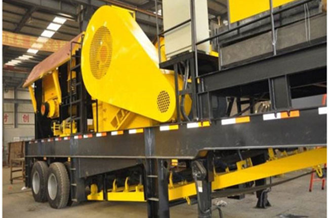 移動石頭碎石機