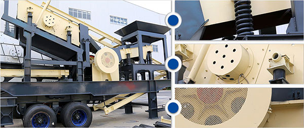 時產100噸車載沙石碎石機