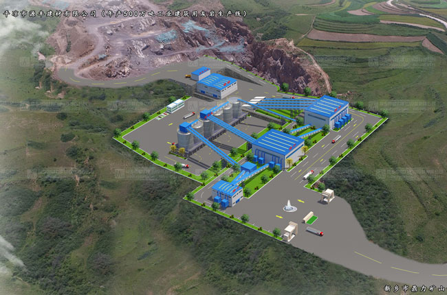 甘肅平涼源豐智能化砂石生產線項目