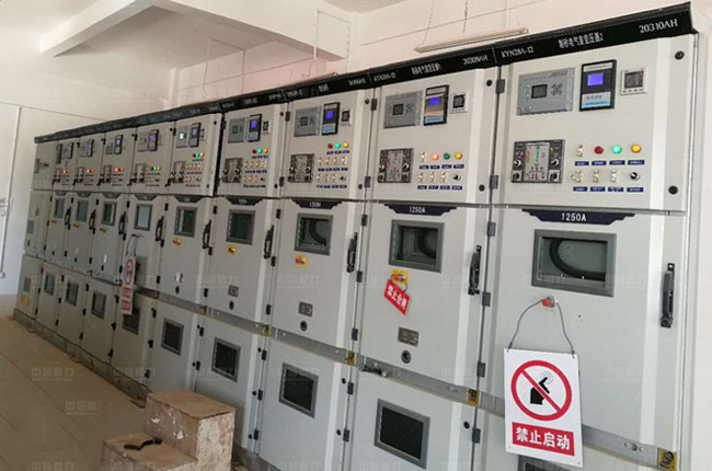 云南玉溪玉珠水泥低壓配電項目