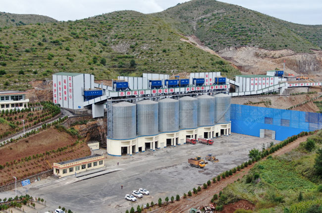 山西馳峰新能源時產1000噸制砂生產線